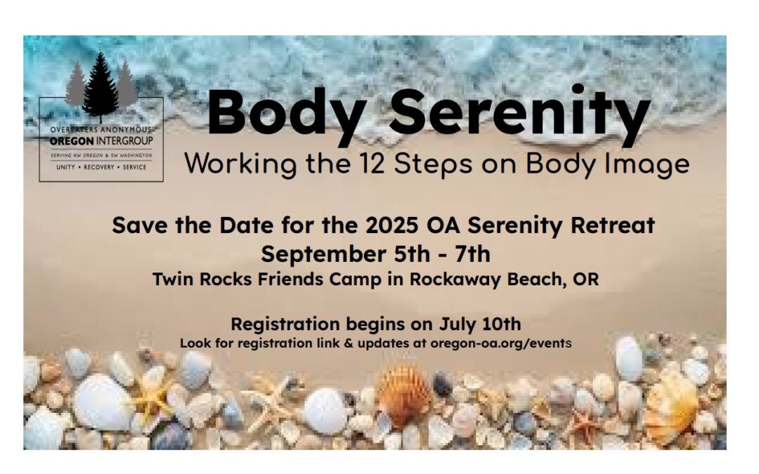 Body Serenity – Working the 12 Steps on Body Image